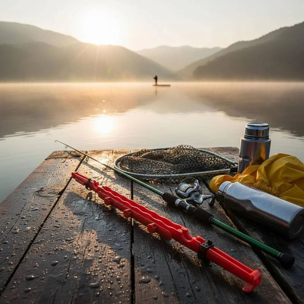 Fishing Rod Combo - Plastic Fishing Reel Portable Front End