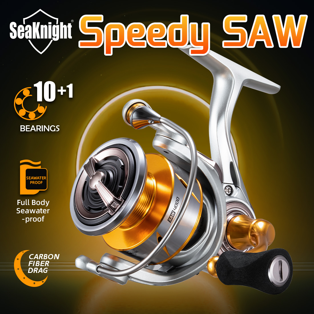 Daiwa Reel Bg - SeaKnight Brand Speedy SAW Saltwater Fishing