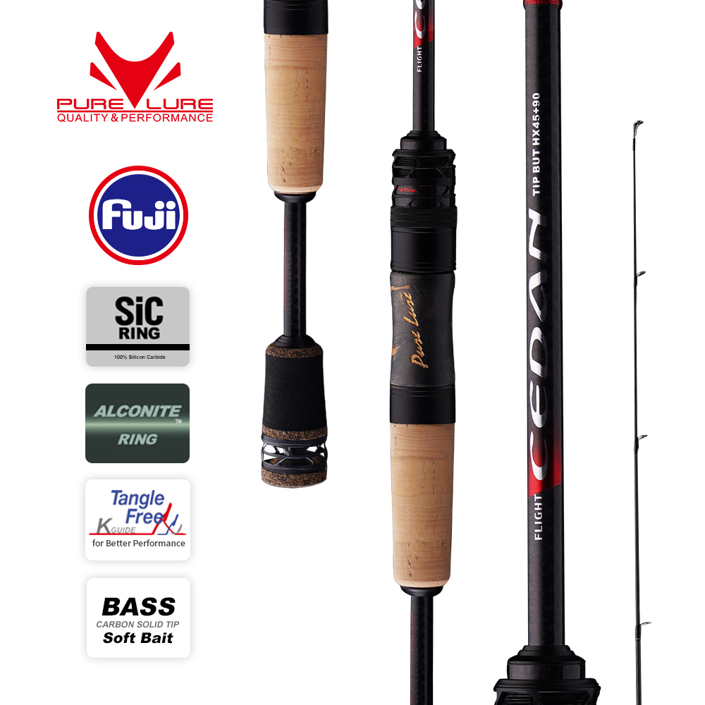 PURELURE NEW CEDAN Solid Tip B - огляд і ціна Fishing Rod Surf