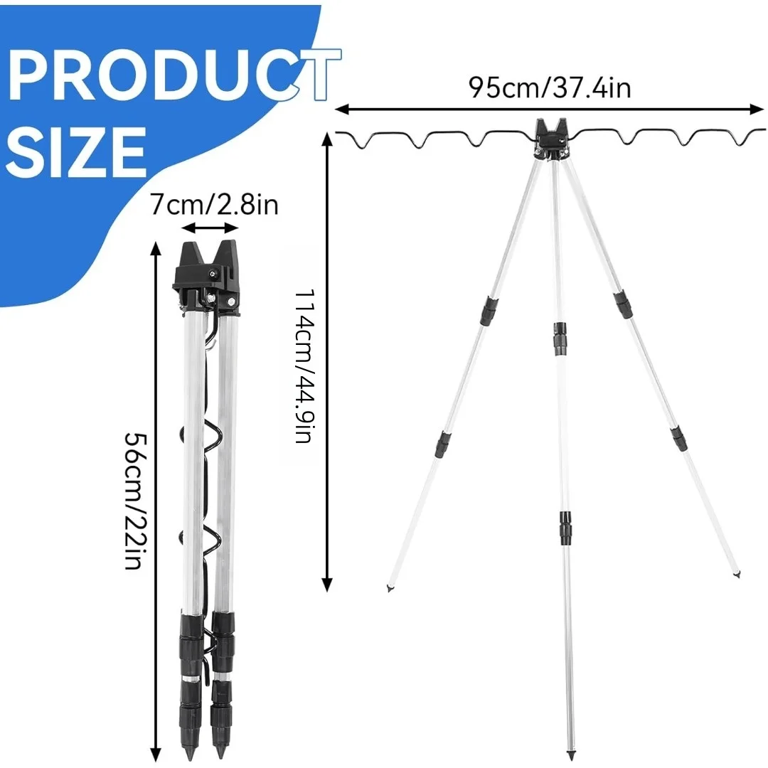 Telescopic Fishing Rod Tripod  - огляд і ціна Fishing Rod Telescopic