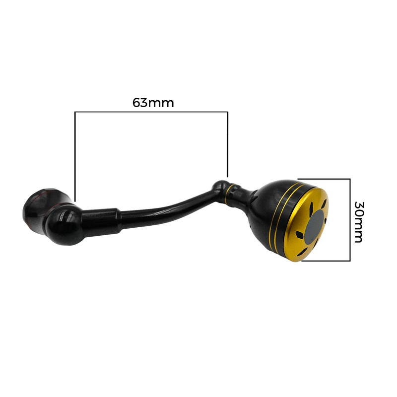 63mmPower Handle for Shimano S - огляд і ціна Daiwa Reel Bg